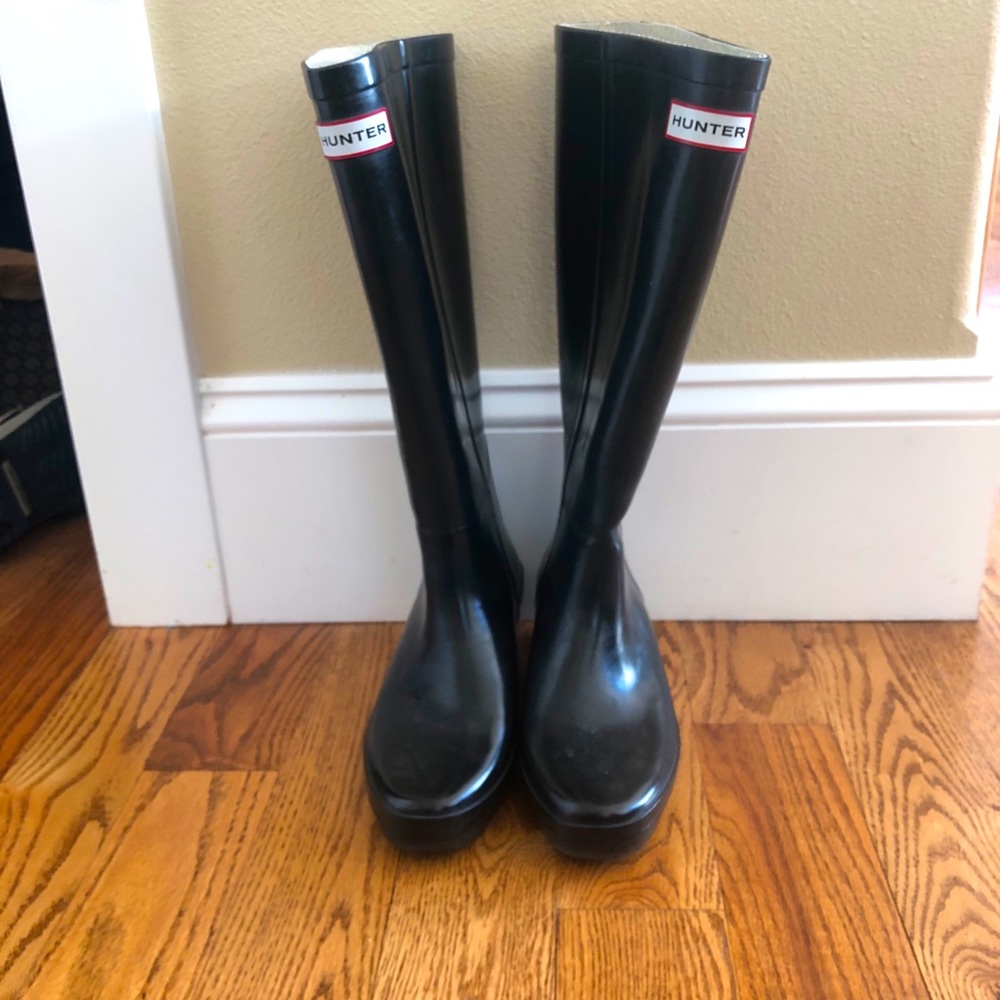 Hunter Wedge Rain Boots